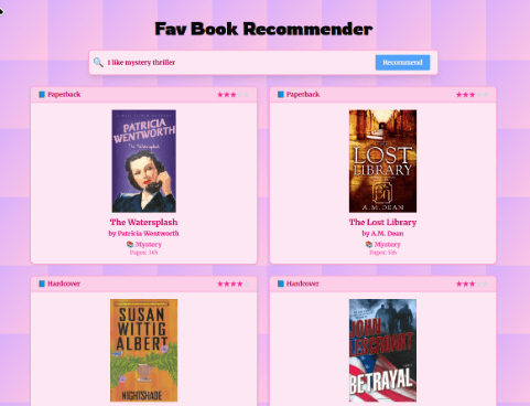 AI Book Recommender thumbnail
